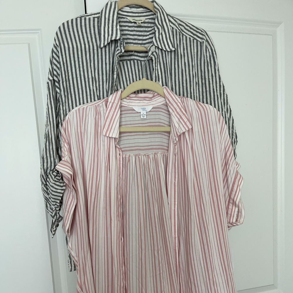 Stripe shirt bundle